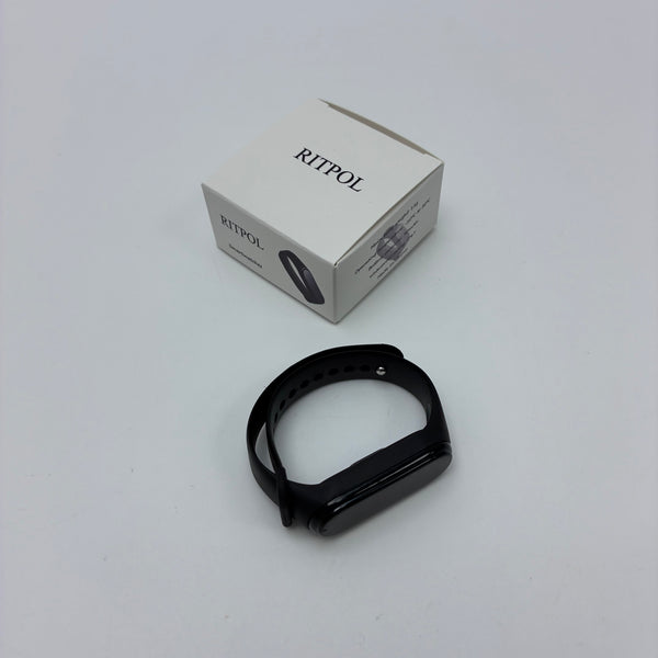 RITPOL Smartwatches Heart Rate Monitor, Sleep Monitor, Step Counter, Calorie Counter for Men Women Kids (Black)