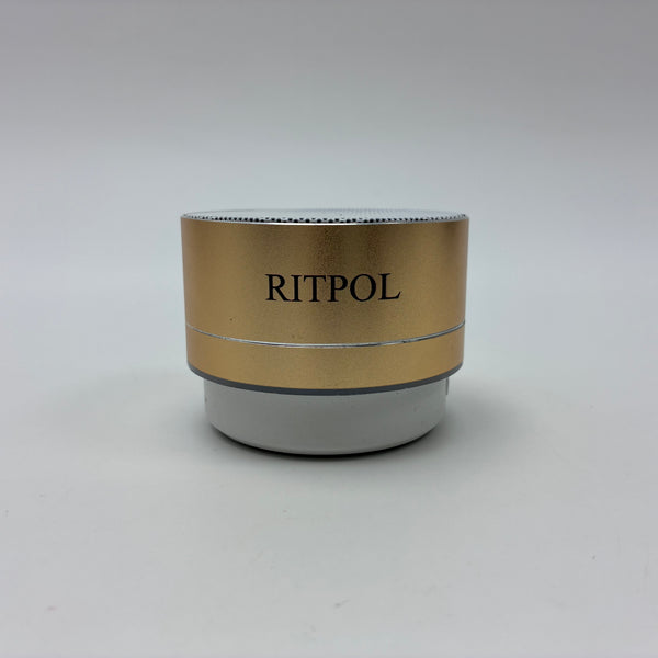 RITPOL Wireless speakers Portable Wireless Bluetooth Speaker – Mini Metal Cylindrical Speakers