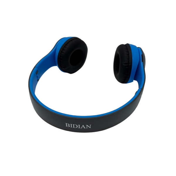BIDIAN headphones Portable over-ear headphones, foldable wireless stereo music headphones