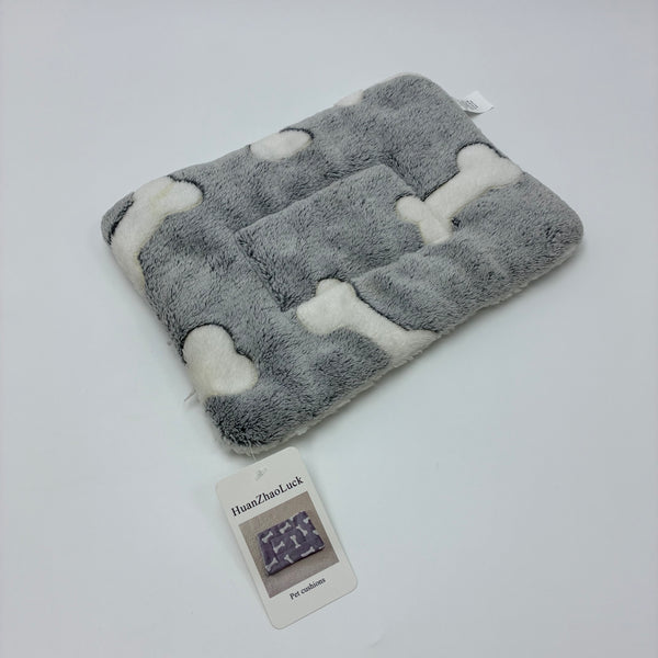 HuanZhaoLuck Pet cushions Cloud Pattern, Ideal for Kennels, Crates, Sofas (Grey)