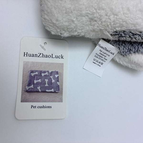 HuanZhaoLuck Pet cushions Cloud Pattern, Ideal for Kennels, Crates, Sofas (Grey)