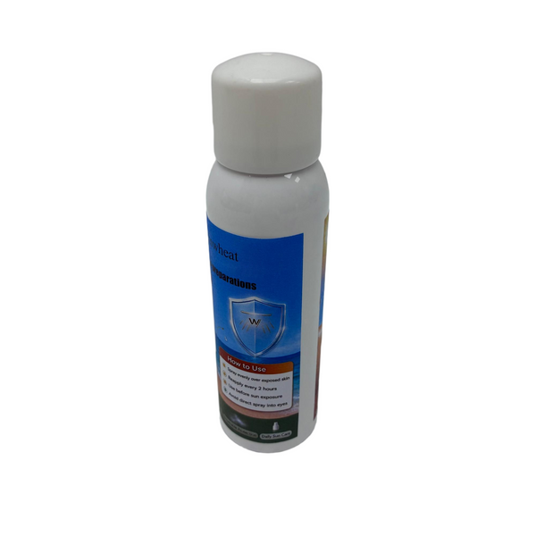 Rainwheat sunscreen preparations Refreshing Sunscreen Spray, All-over Outdoor Protection Spray