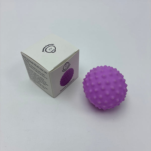 Dumpling Glowing Squeezable squeaking toys Squeaky Spiky Ball, TPR Stress Relief Toy for Kids and Adults