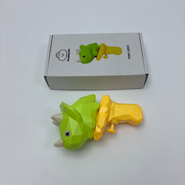 Dumpling Soft Water pistols Mini Dinosaur Squirt Gun, Hand Press Water Pistol for Kids Summer Beach Pool Party