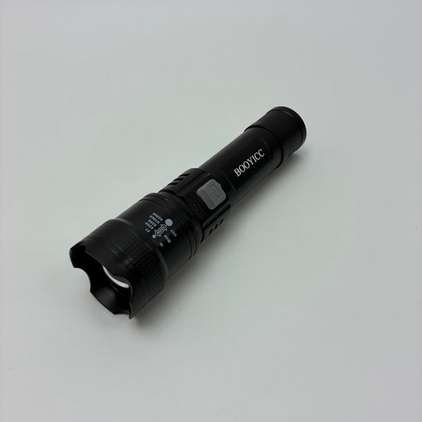 BOOYICC LED flashlights Super Bright Rechargeable Flashlight, for Outdoor Emergency, Camping, Hiking