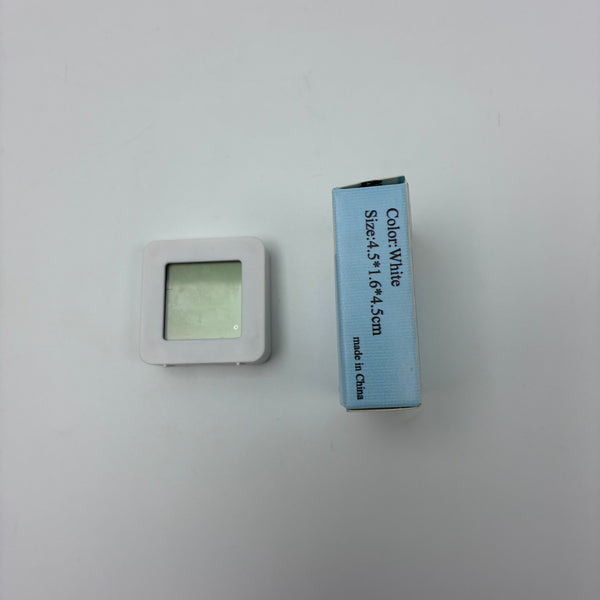 SPAWRIDE Temperature sensors Mini Digital Temperature and Humidity Sensor for Home, Office, Greenhouse, Pets, Refrigerator (White)