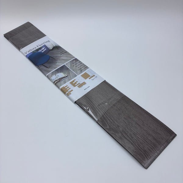 Vallora Flooring Floors, not of metal Modular Wooden Floor Boards for Indoor Use, Anti-Slip Decking Tiles (Dark Grey Oak)