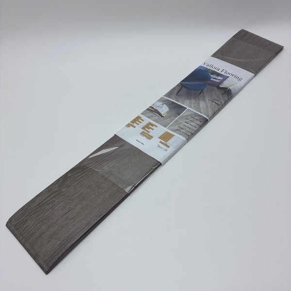 Vallora Flooring Floors, not of metal Modular Wooden Floor Boards for Indoor Use, Anti-Slip Decking Tiles (Dark Grey Oak)