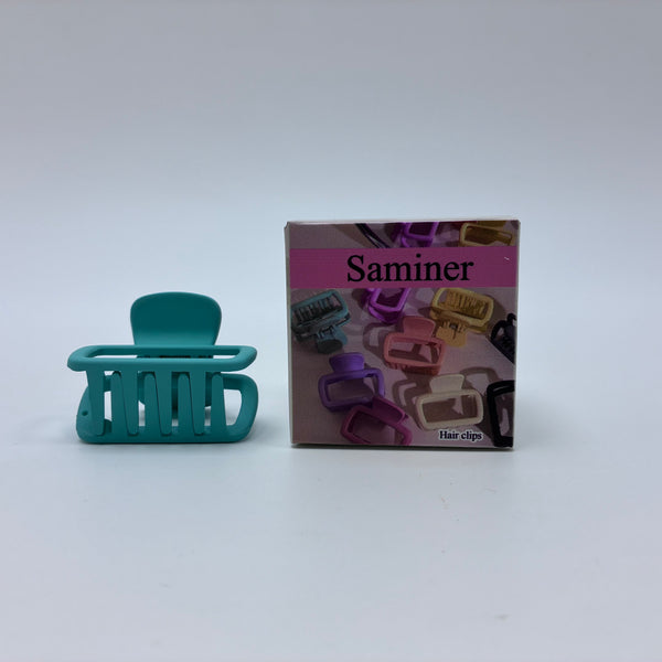 Saminer Hair clips Acrylic  Hair Claw Clip, 2 Inch, for Women, Glossy Retro Medium Size