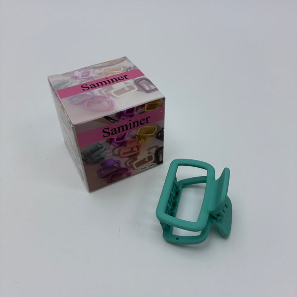 Saminer Hair clips Acrylic  Hair Claw Clip, 2 Inch, for Women, Glossy Retro Medium Size