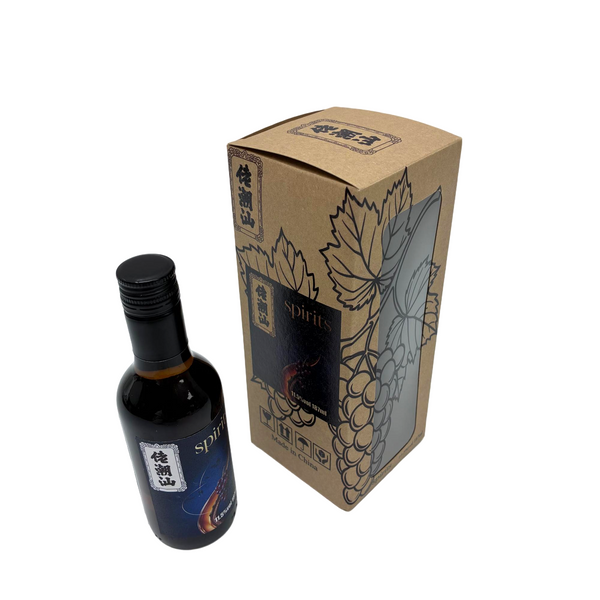 佬潮汕 spirits Small bottle red wine, 187ml, portable single-bottle gift box