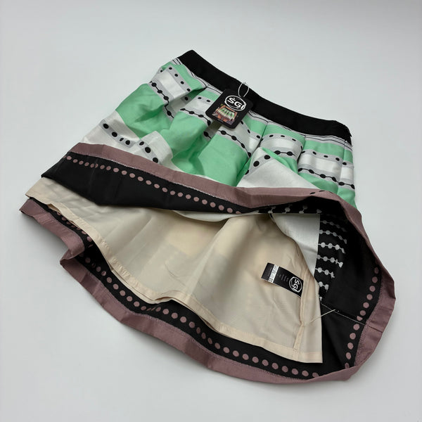 SGI Skirts Women's A-Line High Waist Skirt - Elastic Waistband & Pockets, Short Length