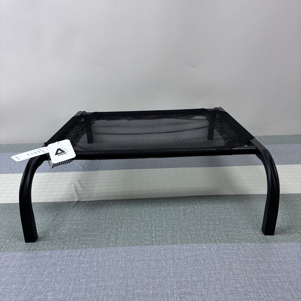 AN&BO Portable beds for pets Portable Elevated Metal Mesh Pet Bed, Indoor Outdoor Use