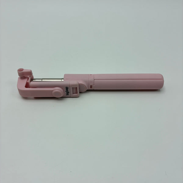 bigleap Selfie sticks Extendable Selfie Stick - 18.5cm Long, Pink, Lightweight, Portable