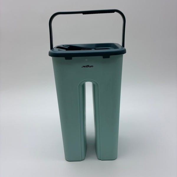 Jesun mop buckets Household rotating mop bucket, hand-pressed for drying, with draining basket