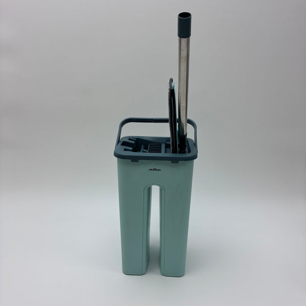 Jesun mop buckets Household rotating mop bucket, hand-pressed for drying, with draining basket