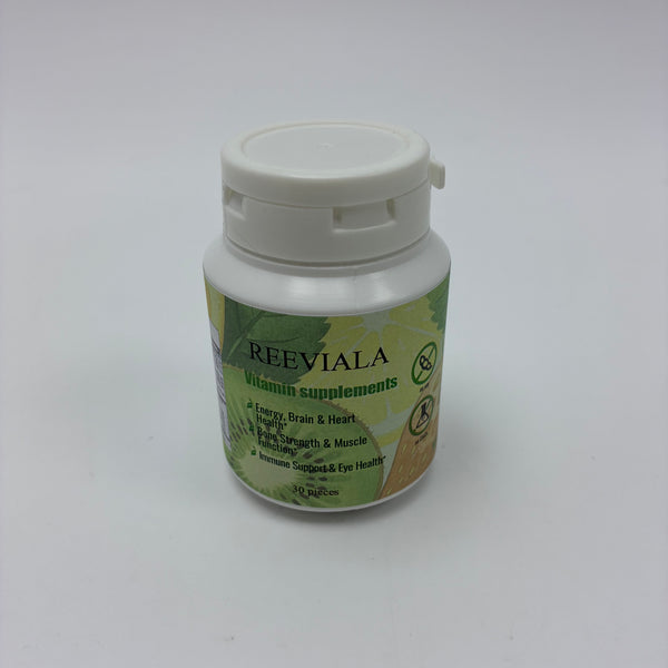REEVIALA Vitamin supplements Multivitamin Supplement – 30 Count | Comprehensive Daily Vitamins for Men & Women | Natural Formula