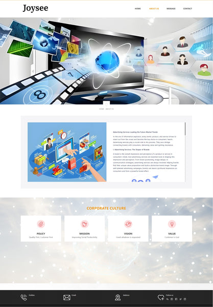 Joysee Advertising services