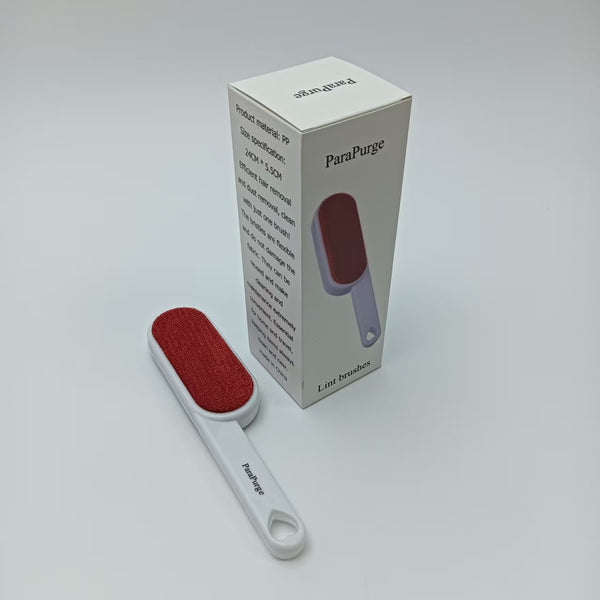 ParaPurge Lint brushes Fabric and Dust Removal Lint Brushes, Red and White, 24cm x 5.5cm