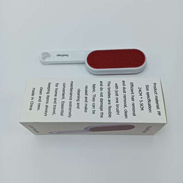ParaPurge Lint brushes Fabric and Dust Removal Lint Brushes, Red and White, 24cm x 5.5cm