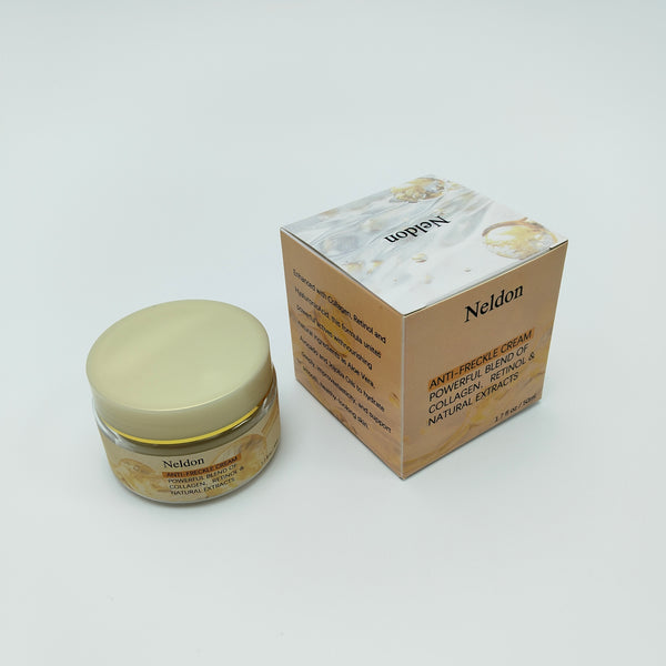 Neldon Anti-freckle creams Anti-Freckle Cream with Collagen, Retinol and Hyaluronic Acid, Natural Extracts, 1.7 fl oz
