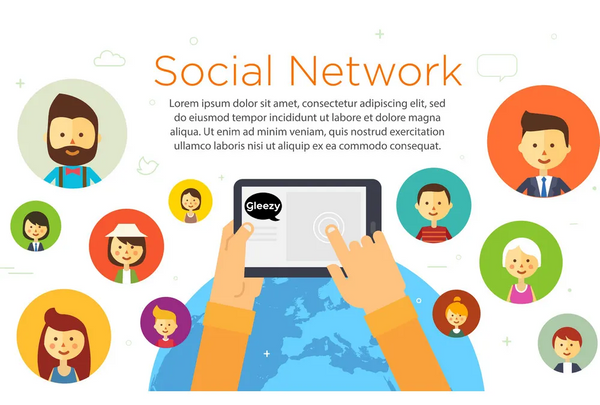 gleezy Online social networking services